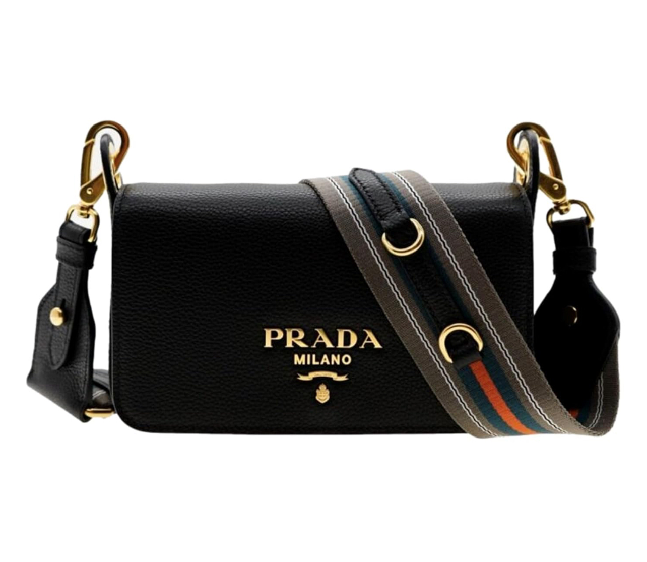Prada Milano small leather cross bag.